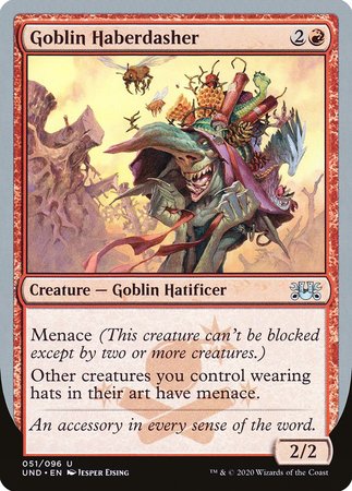 Goblin Haberdasher [Unsanctioned] | GnG Games
