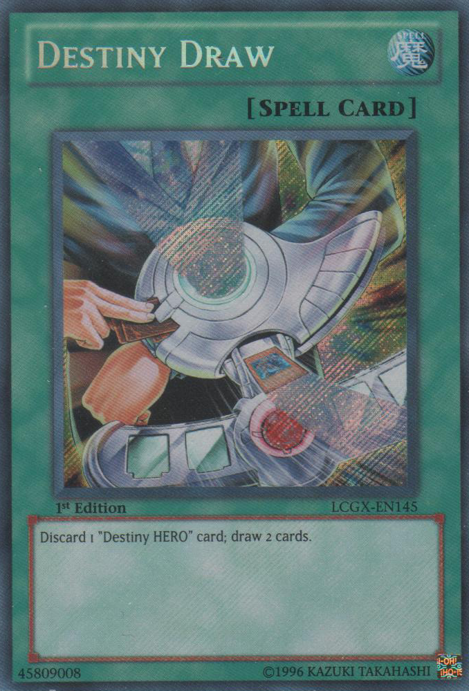 Destiny Draw [LCGX-EN145] Secret Rare | GnG Games