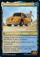 Goldbug, Humanity's Ally // Goldbug, Scrappy Scout [Universes Beyond: Transformers] | GnG Games