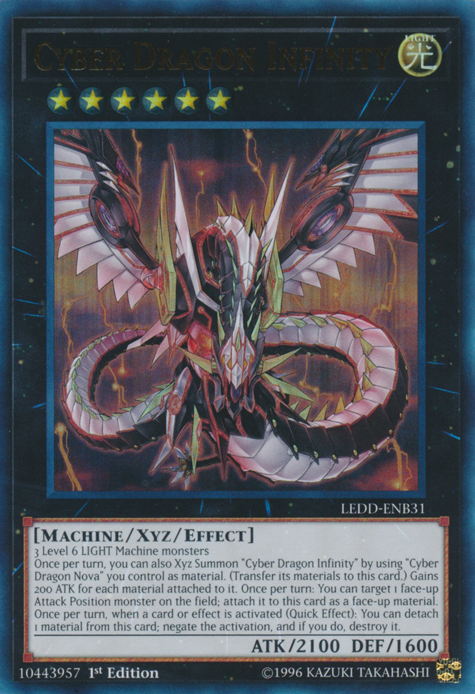 Cyber Dragon Infinity [LEDD-ENB31] Ultra Rare | GnG Games