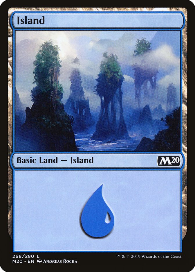 Island (#268) [Core Set 2020] | GnG Games