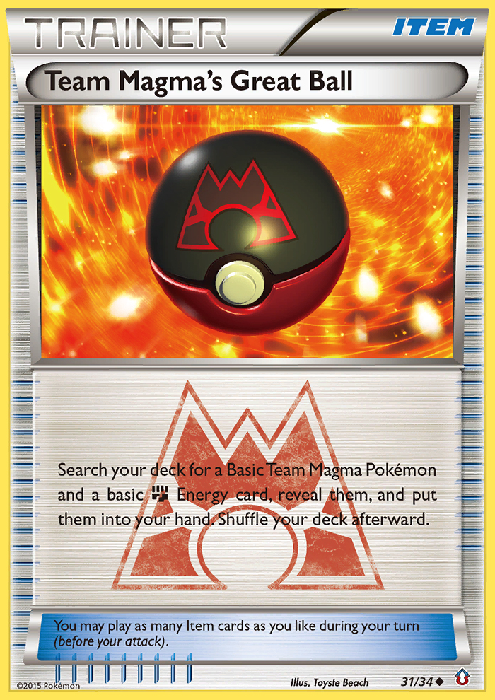 Team Magma's Great Ball (31/34) [XY: Double Crisis] | GnG Games