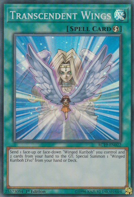 Transcendent Wings [AC19-EN022] Super Rare | GnG Games