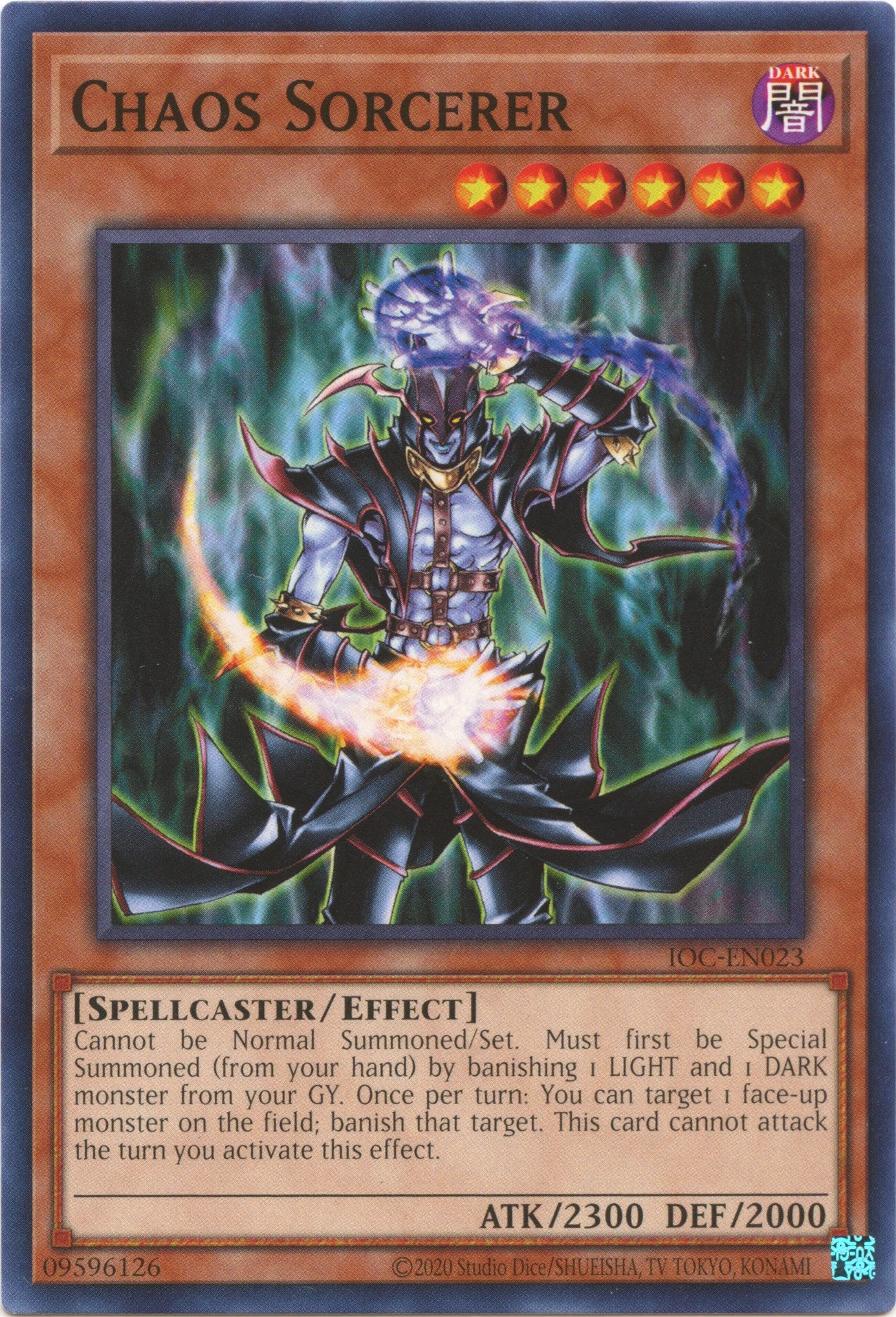 Chaos Sorcerer (25th Anniversary) [IOC-EN023] Common | GnG Games