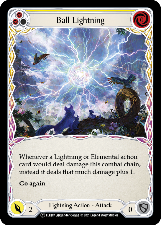 Ball Lightning (Yellow) [U-ELE187] Unlimited Normal | GnG Games