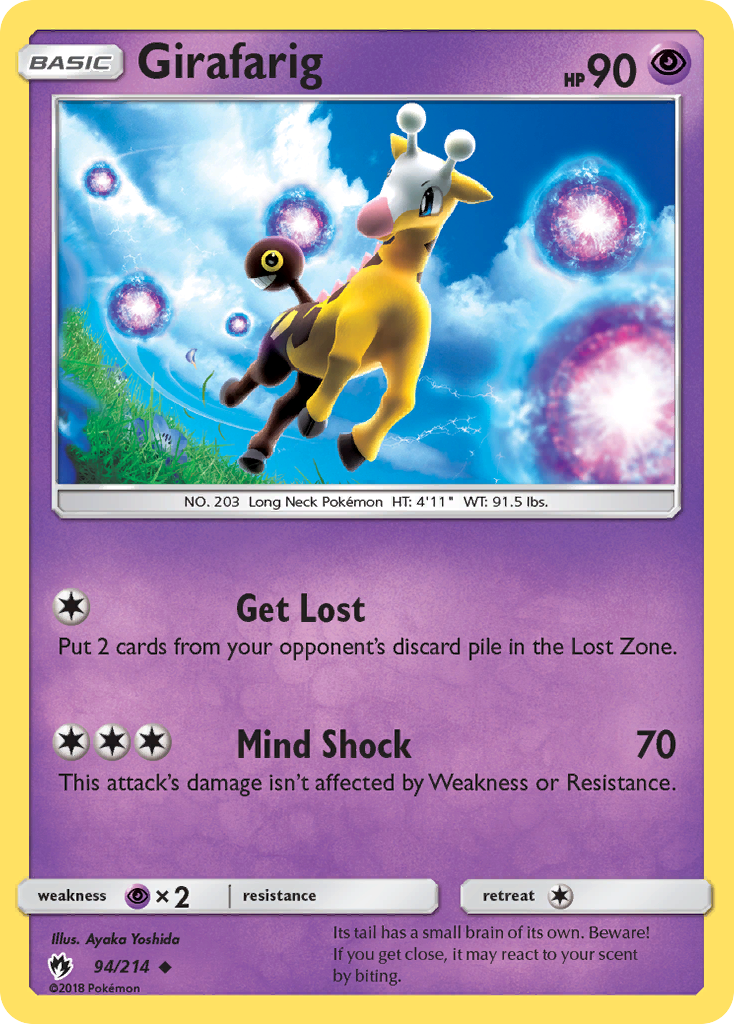 Girafarig (94/214) [Sun & Moon: Lost Thunder] | GnG Games