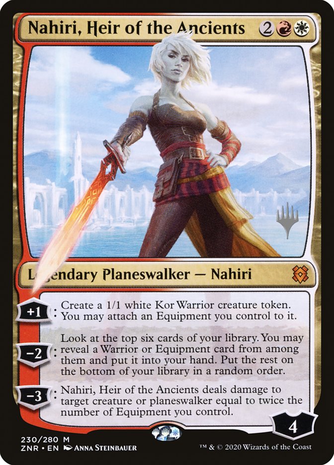 Nahiri, Heir of the Ancients (Promo Pack) [Zendikar Rising Promos] | GnG Games