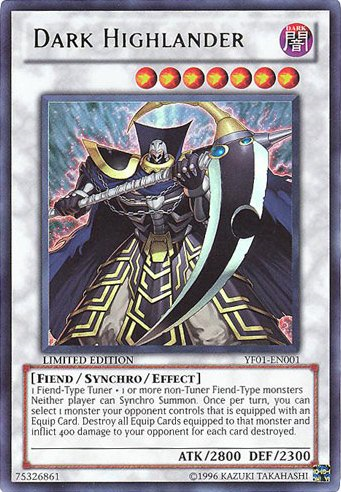 Dark Highlander [YF01-EN001] Ultra Rare | GnG Games