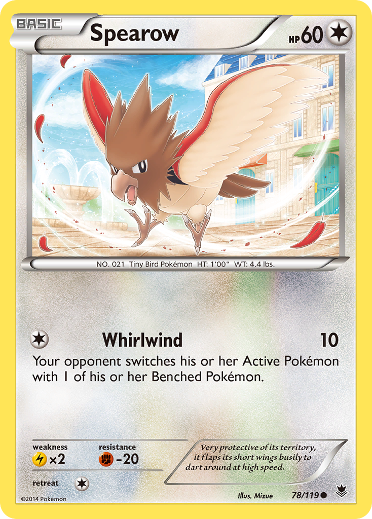 Spearow (78/119) [XY: Phantom Forces] | GnG Games