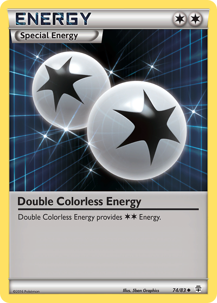 Double Colorless Energy (74/83) [XY: Generations] | GnG Games