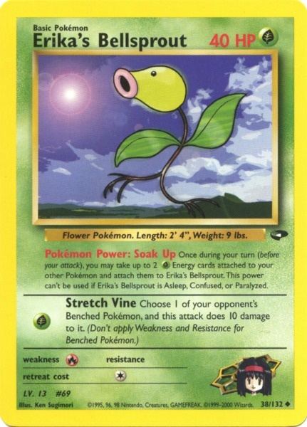 Erika's Bellsprout (38/132) [Gym Challenge Unlimited] | GnG Games