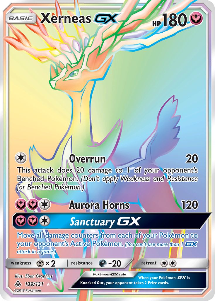 Xerneas GX (139/131) [Sun & Moon: Forbidden Light] | GnG Games