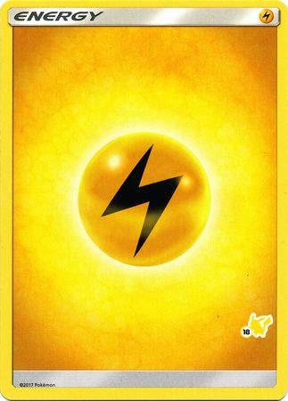 Lightning Energy (Pikachu Stamp #18) [Battle Academy 2020] | GnG Games