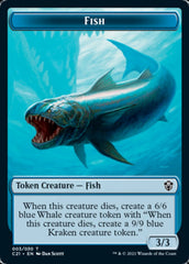 Beast (010) // Fish Token [Commander 2021 Tokens] | GnG Games