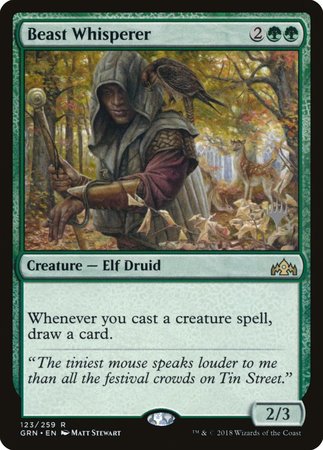 Beast Whisperer [Guilds of Ravnica Promos] | GnG Games