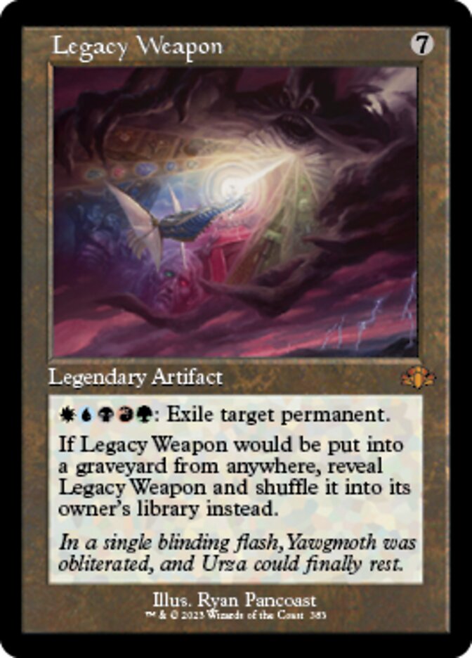 Legacy Weapon (Retro) [Dominaria Remastered] | GnG Games