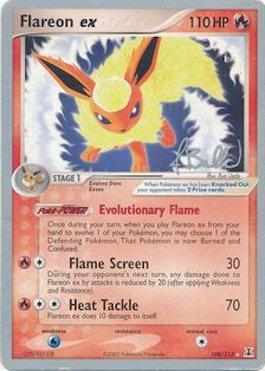 Flareon ex (108/113) (Eeveelutions - Jimmy Ballard) [World Championships 2006] | GnG Games