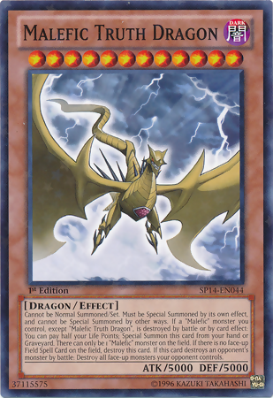 Malefic Truth Dragon [SP14-EN044] Starfoil Rare | GnG Games