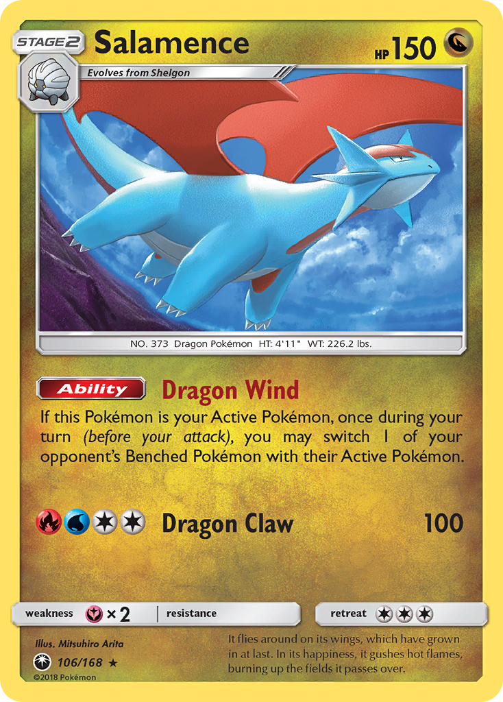 Salamence (106/168) [Sun & Moon: Celestial Storm] | GnG Games