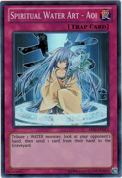 Spiritual Water Art - Aoi [AP02-EN012] Super Rare | GnG Games