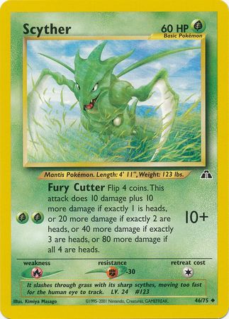 Scyther (46/75) [Neo Discovery Unlimited] | GnG Games