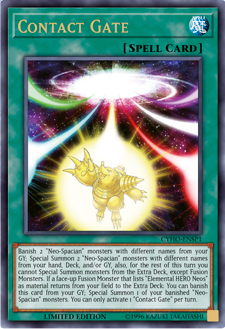 Contact Gate (Sneak Peek) [CYHO-ENSP1] Ultra Rare | GnG Games