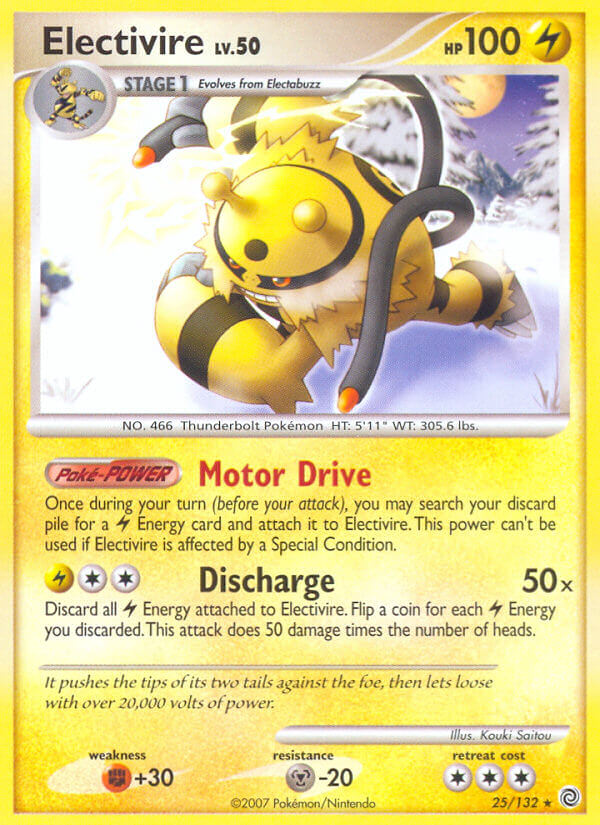 Electivire (25/132) (Theme Deck Exclusive) [Diamond & Pearl: Secret Wonders] | GnG Games