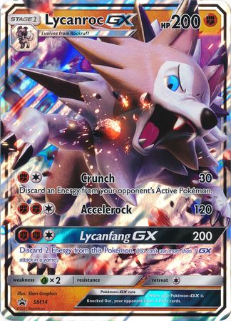 Lycanroc GX (SM14) (Jumbo Card) [Sun & Moon: Black Star Promos] | GnG Games