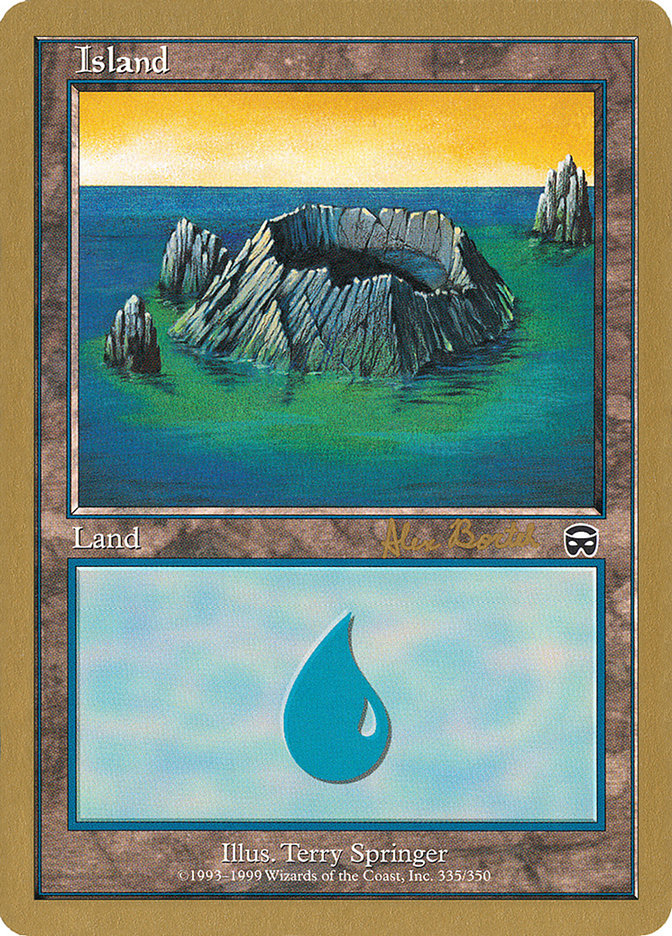 Island (ab335) (Alex Borteh) [World Championship Decks 2001] | GnG Games