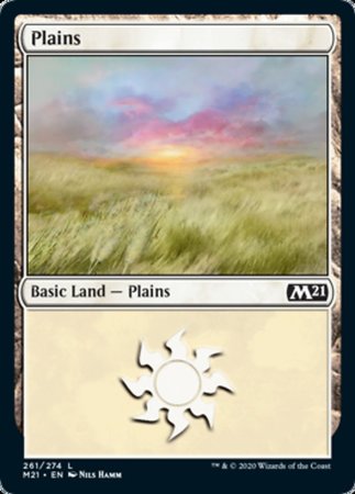 Plains (261) [Core Set 2021] | GnG Games