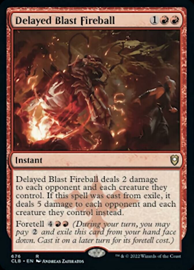 Delayed Blast Fireball [Commander Legends: Battle for Baldur's Gate] | GnG Games