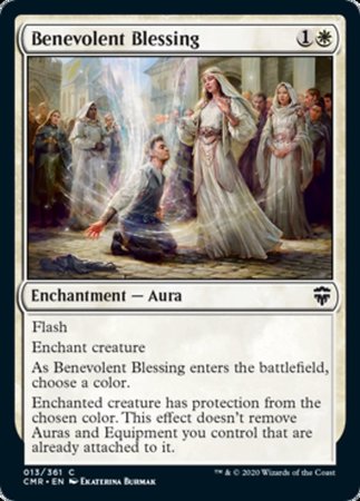 Benevolent Blessing [Commander Legends] | GnG Games