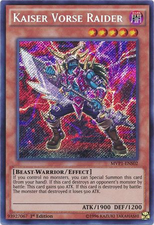 Kaiser Vorse Raider [MVP1-ENS02] Secret Rare | GnG Games