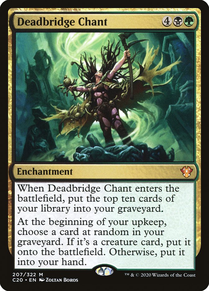 Deadbridge Chant [Commander 2020] | GnG Games