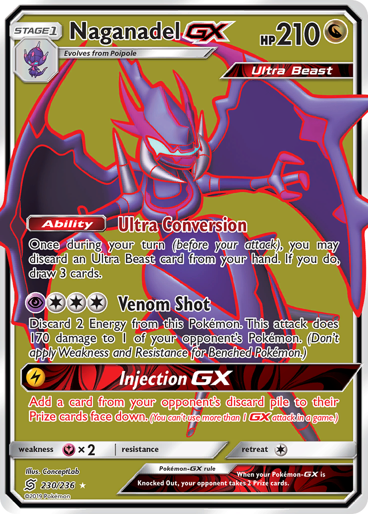 Naganadel GX (230/236) [Sun & Moon: Unified Minds] | GnG Games