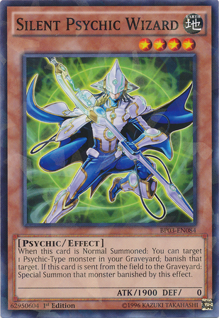 Silent Psychic Wizard (Shatterfoil) [BP03-EN084] Rare | GnG Games