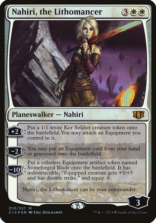 Nahiri, the Lithomancer (Commander 2014) [Commander 2014 Oversized] | GnG Games