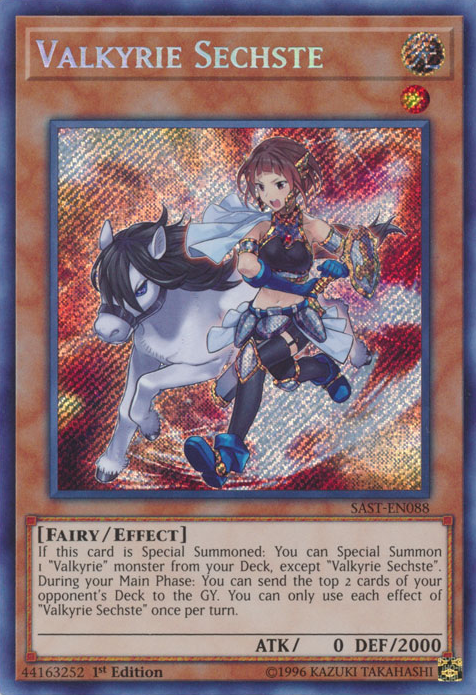 Valkyrie Sechste [SAST-EN088] Secret Rare | GnG Games