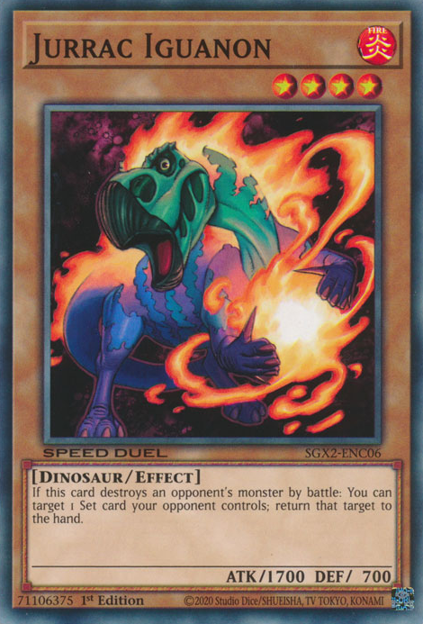 Jurrac Iguanon [SGX2-ENC06] Common | GnG Games