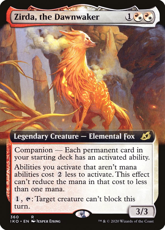 Zirda, the Dawnwaker (Extended Art) [Ikoria: Lair of Behemoths] | GnG Games