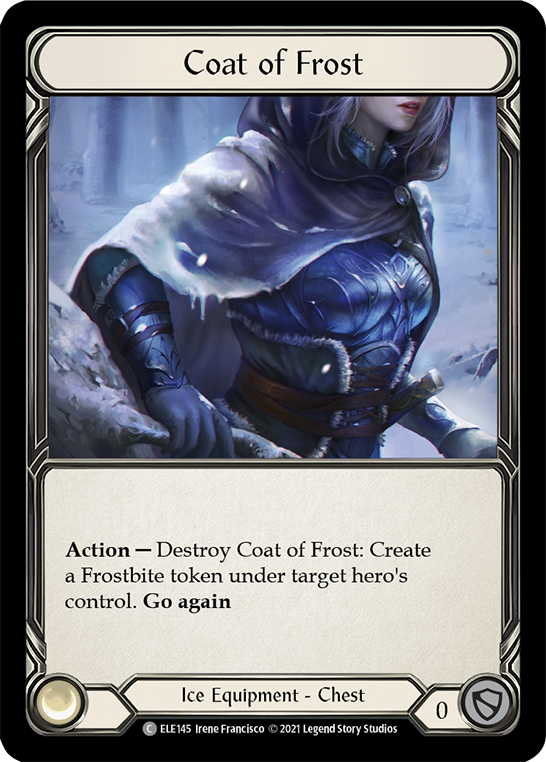 Coat of Frost [ELE145] (Tales of Aria)  1st Edition Cold Foil | GnG Games