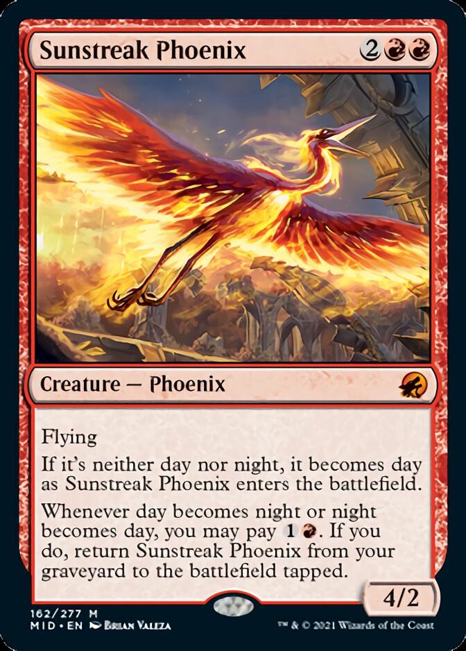 Sunstreak Phoenix [Innistrad: Midnight Hunt] | GnG Games