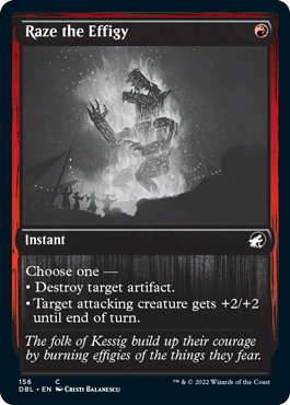 Raze the Effigy [Innistrad: Double Feature] | GnG Games