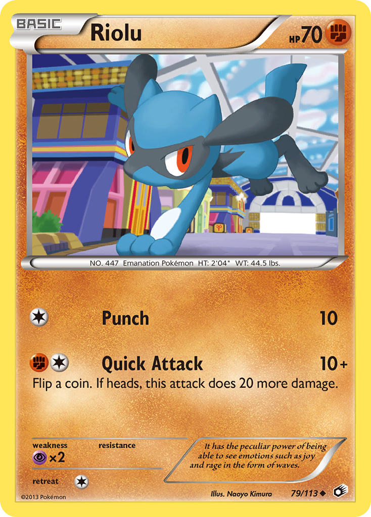 Riolu (79/113) [Black & White: Legendary Treasures] | GnG Games