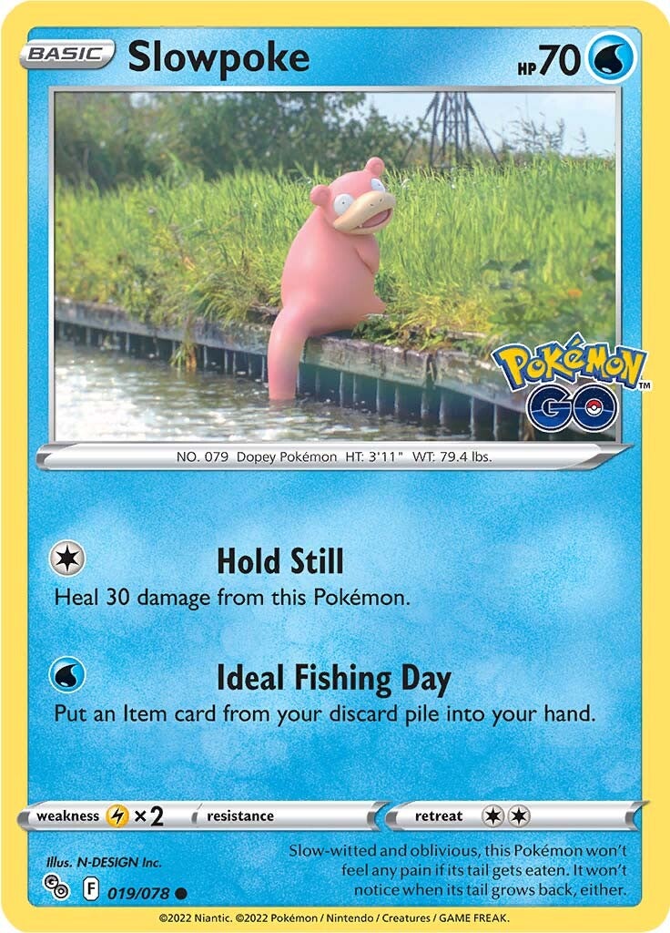 Slowpoke (019/078) [Pokémon GO] | GnG Games