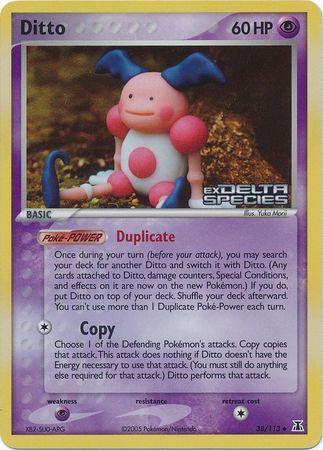 Ditto (38/113) (Stamped) [EX: Delta Species] | GnG Games