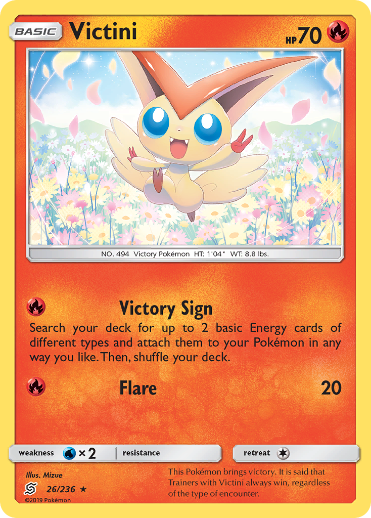 Victini (26/236) [Sun & Moon: Unified Minds] | GnG Games