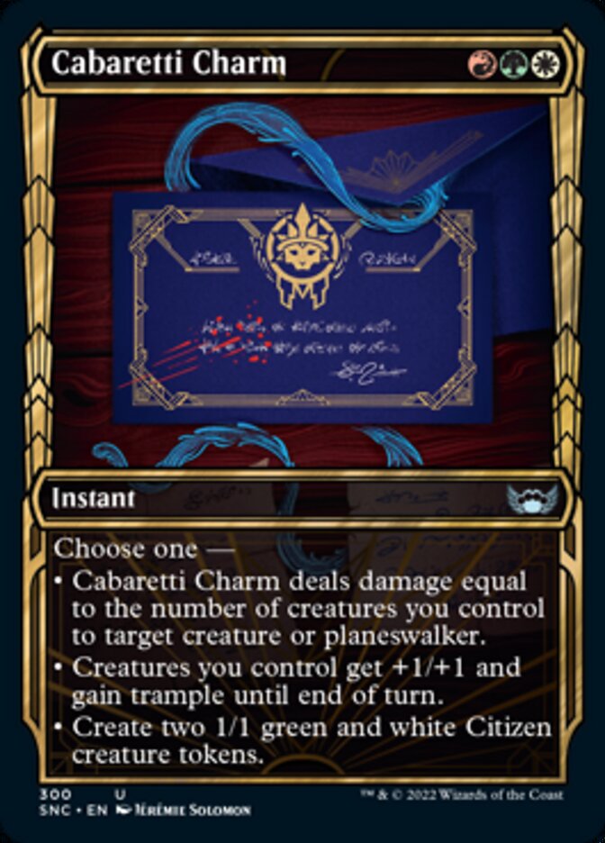 Cabaretti Charm (Showcase Golden Age) [Streets of New Capenna] | GnG Games