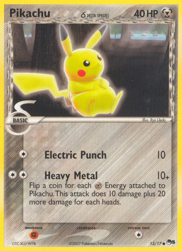 Pikachu (13/17) (Delta Species) [POP Series 5] | GnG Games