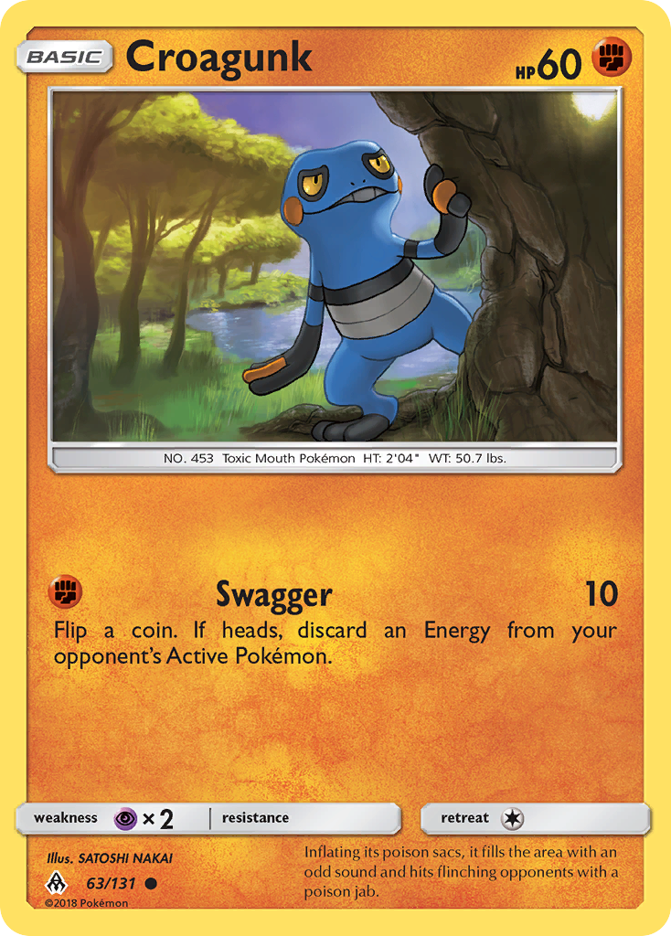 Croagunk (63/131) [Sun & Moon: Forbidden Light] | GnG Games